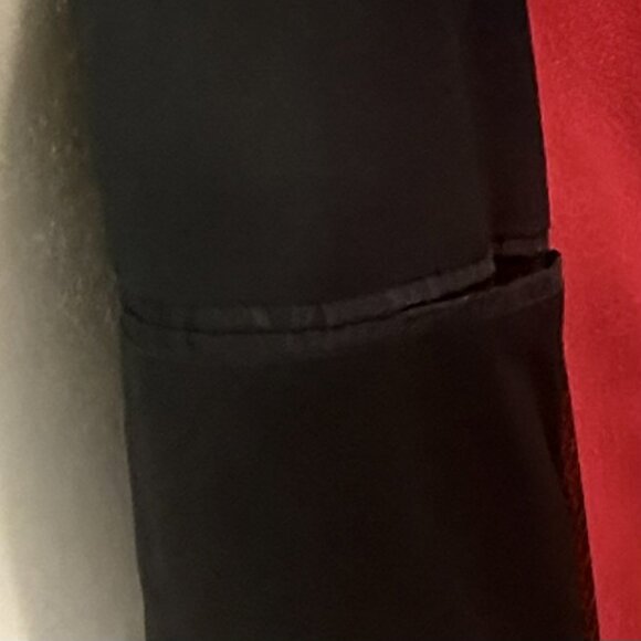 SEMANTICS Brand from Nordstrom:  Red Button Knee Length Coat - Picture 11 of 15